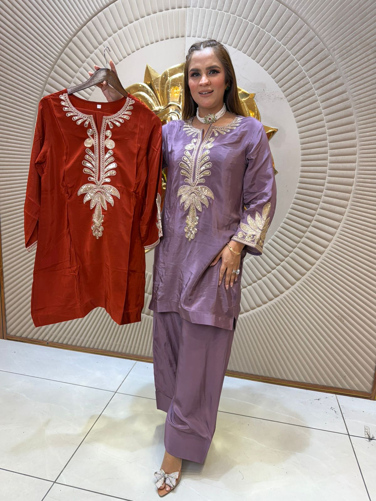 Elegant Pure Crape Shirt PC2327