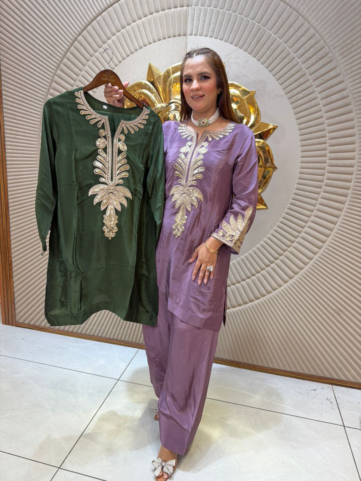 Elegant Pure Crape Shirt PC2327