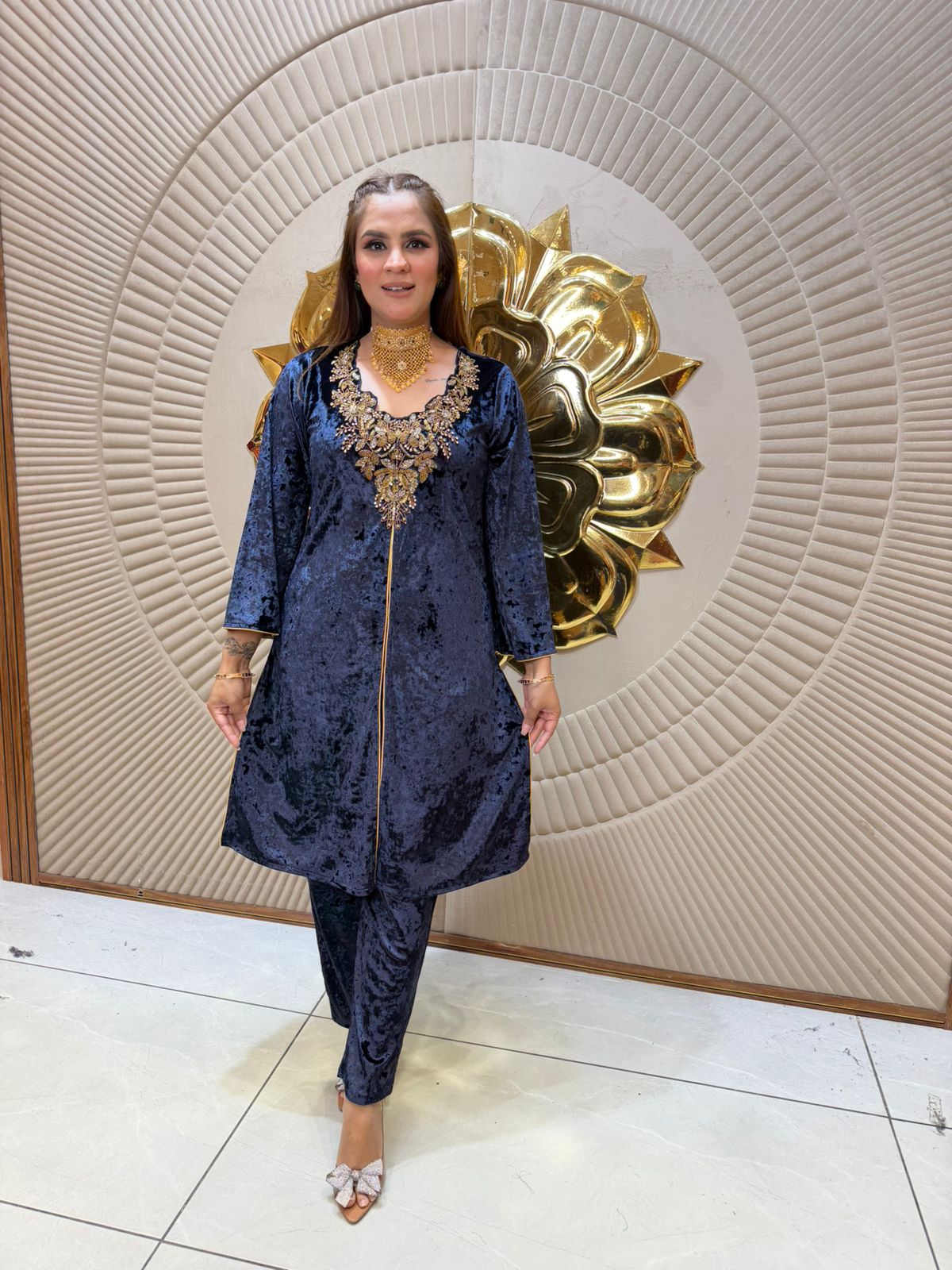 Beautiful Velvet Suit PC2328