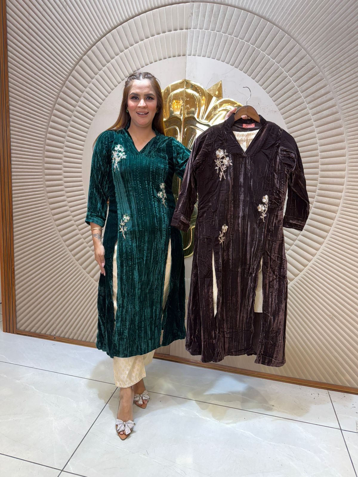 Velvet Wrinkle Shirt PC2330