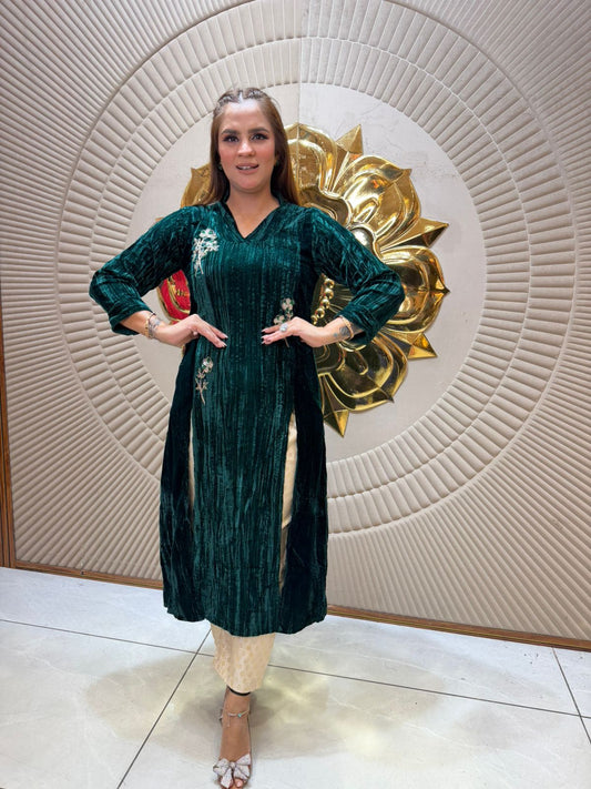 Velvet Wrinkle Shirt PC2330