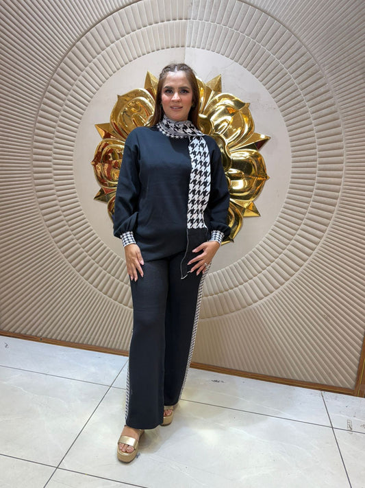 Elegant Woolen Coord Set PC2337