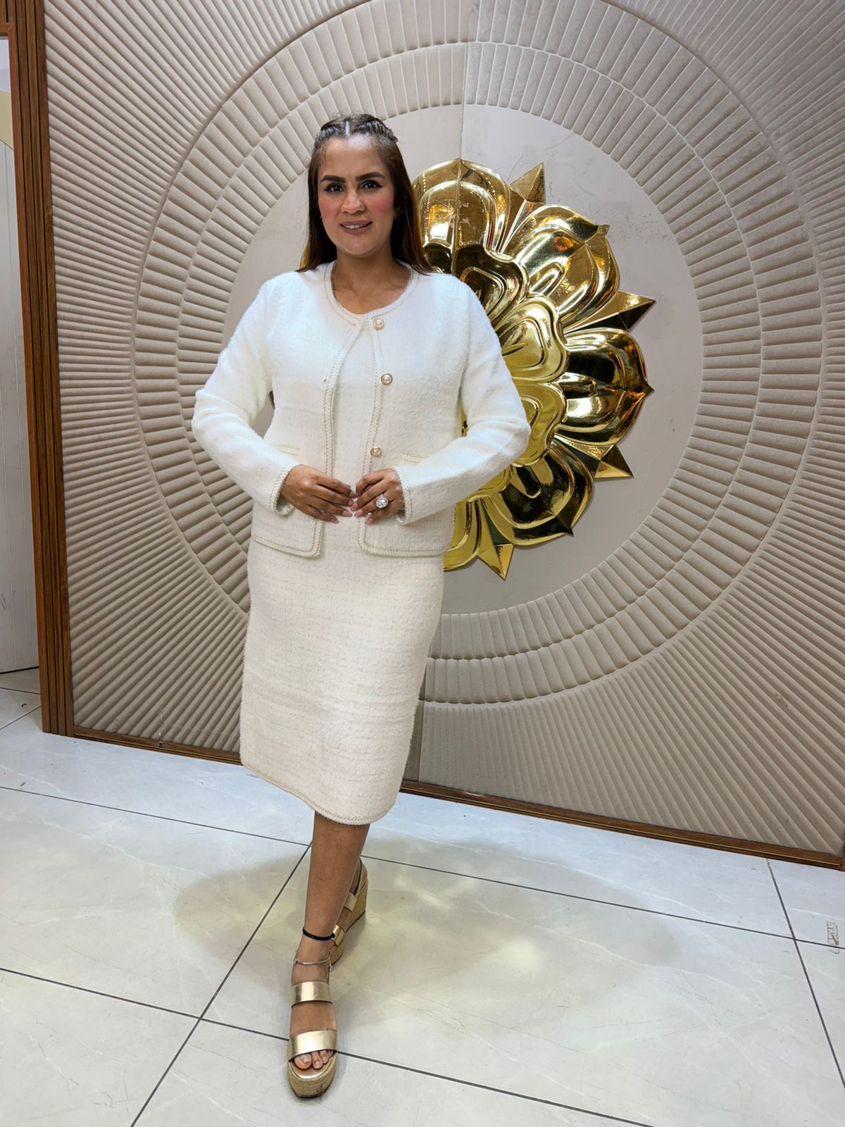 Two Piece Cordset - Dress & Top PC2346