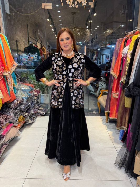 Elegant Velvet 3 pcs Set PC2356