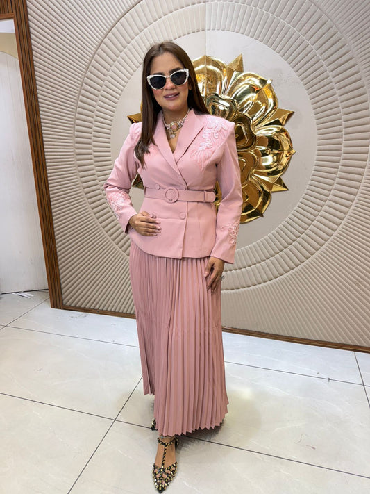 Elegant Dress with Belt PC2371