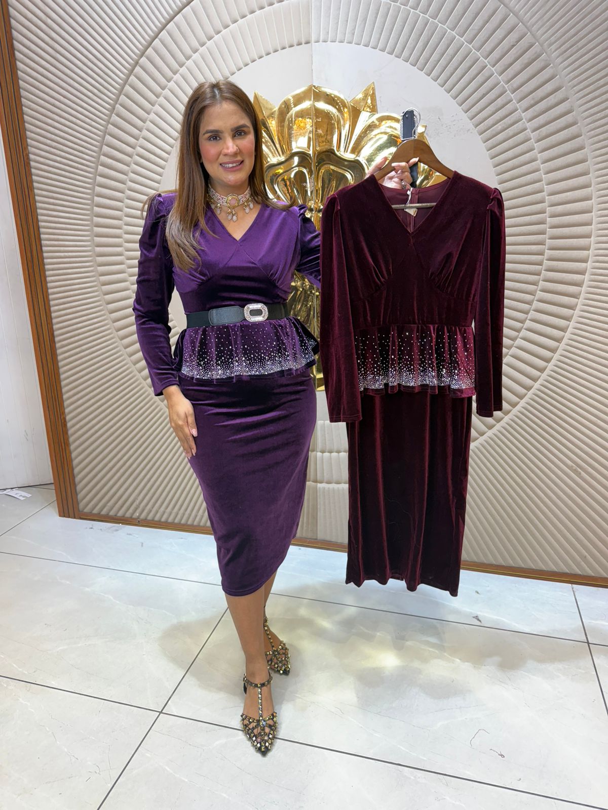 Beautiful Party Wear Short Dress PC2372