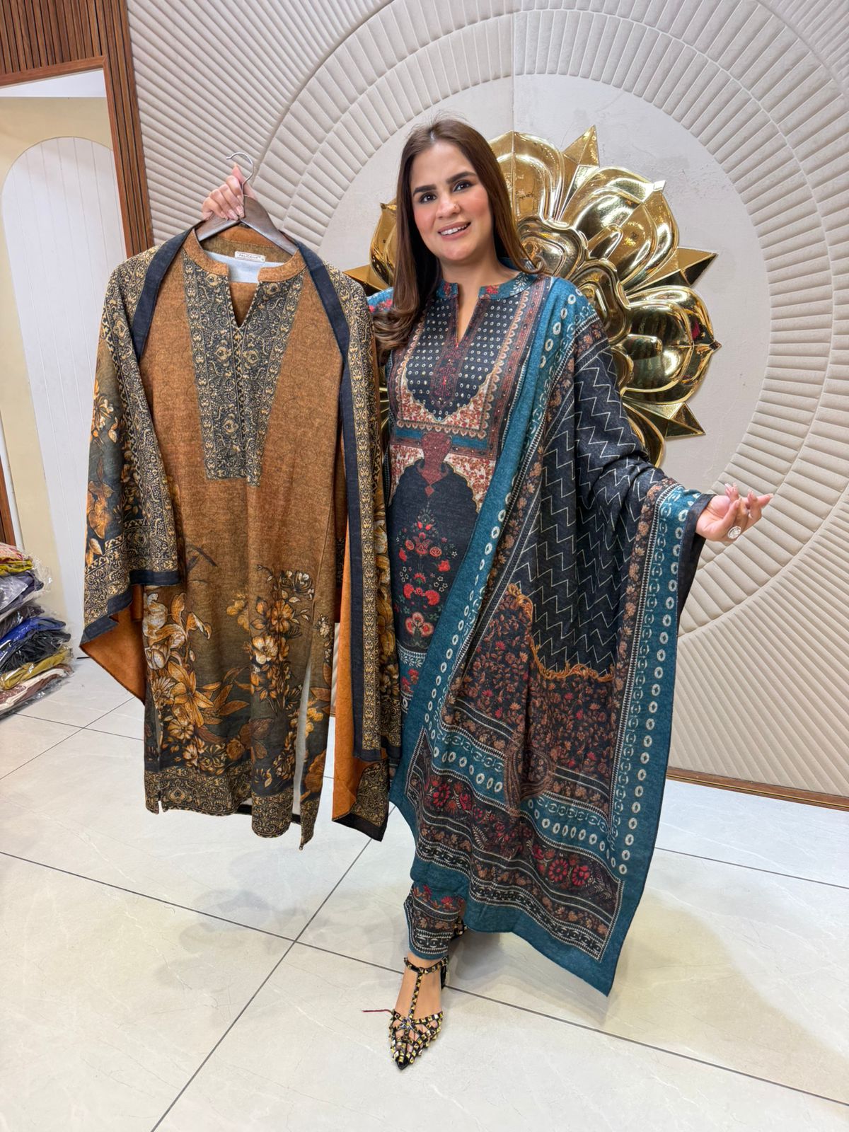 Beautiful Printed Suit PC2382
