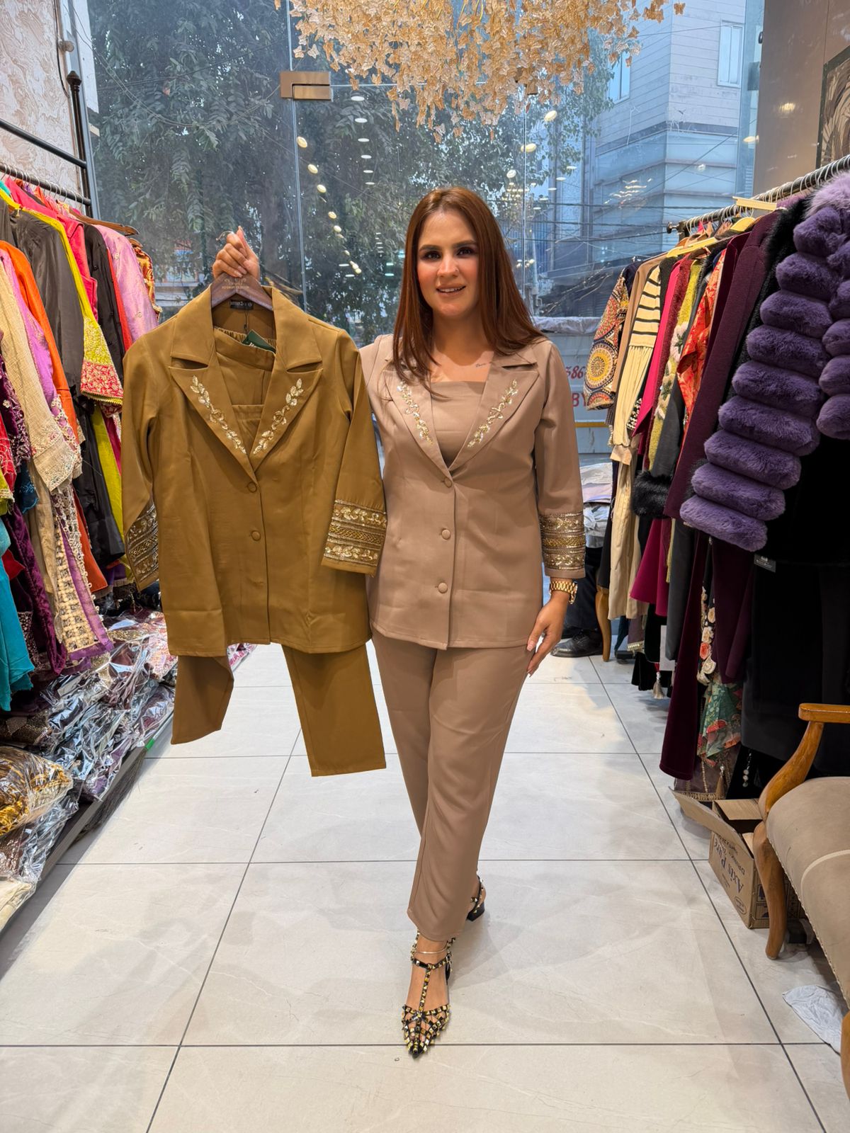 Stunning 3Pc Blazer Set PC2393