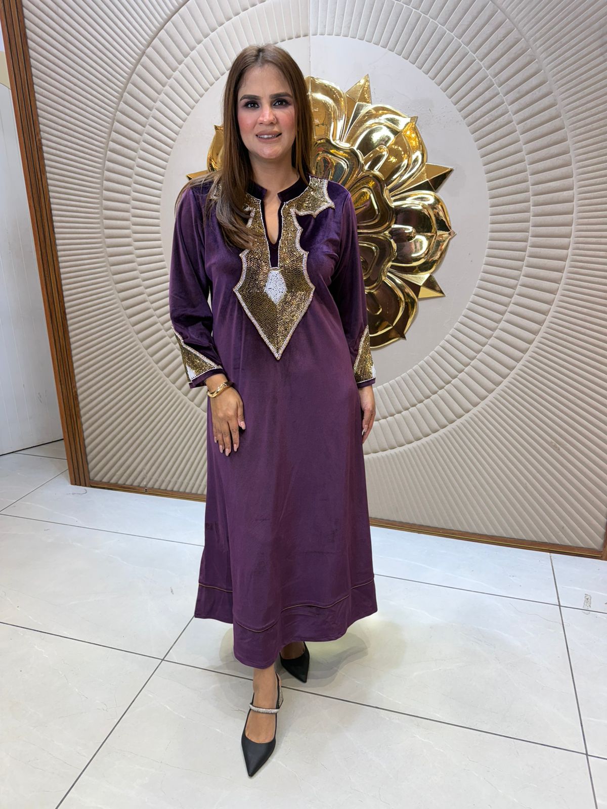 Elegant Partywear Dress PC2396