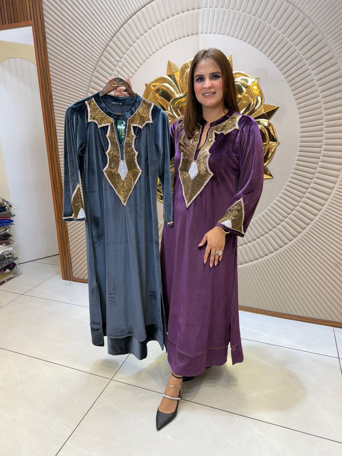 Elegant Partywear Dress PC2396