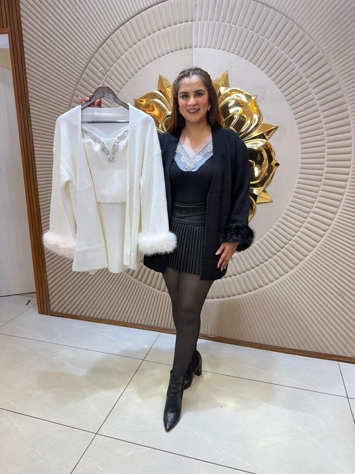 Elegant 2 Set Winter Coat PC2411