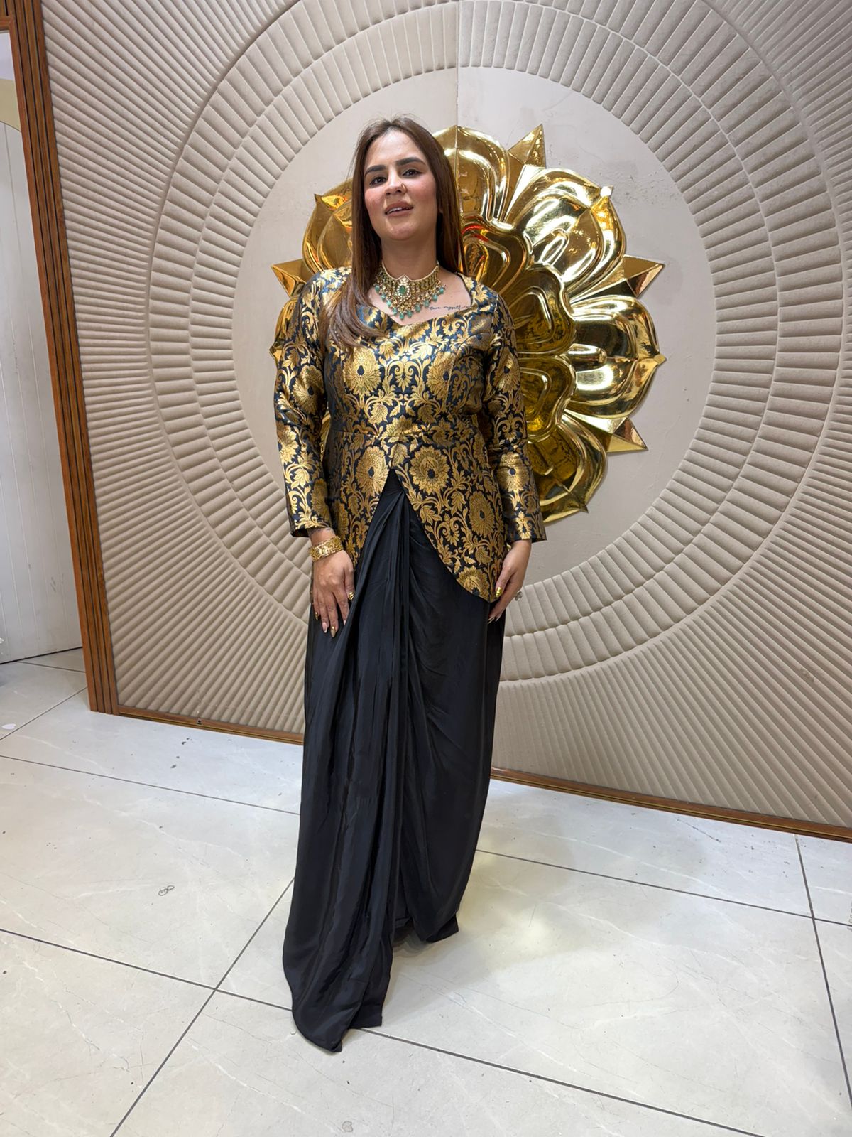 Stunning Indo Western Party Wear Dress PC2456