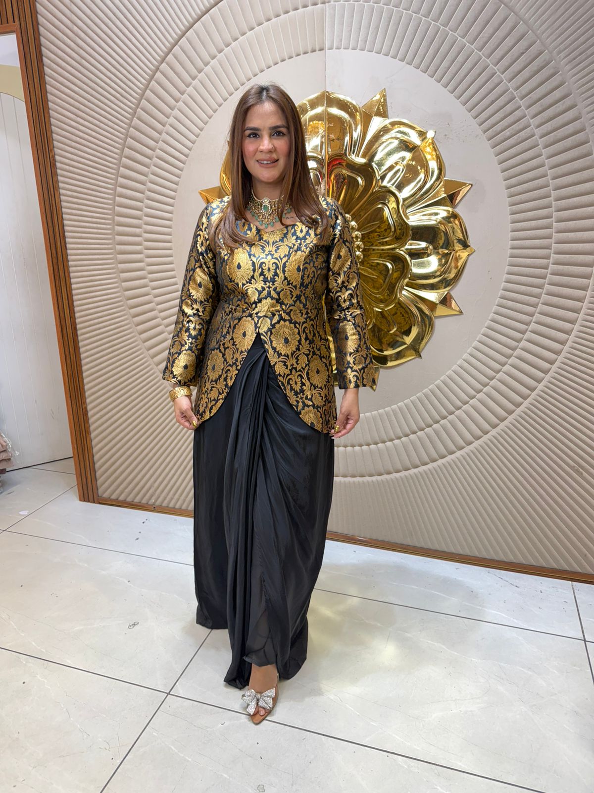 Stunning Indo Western Party Wear Dress PC2456