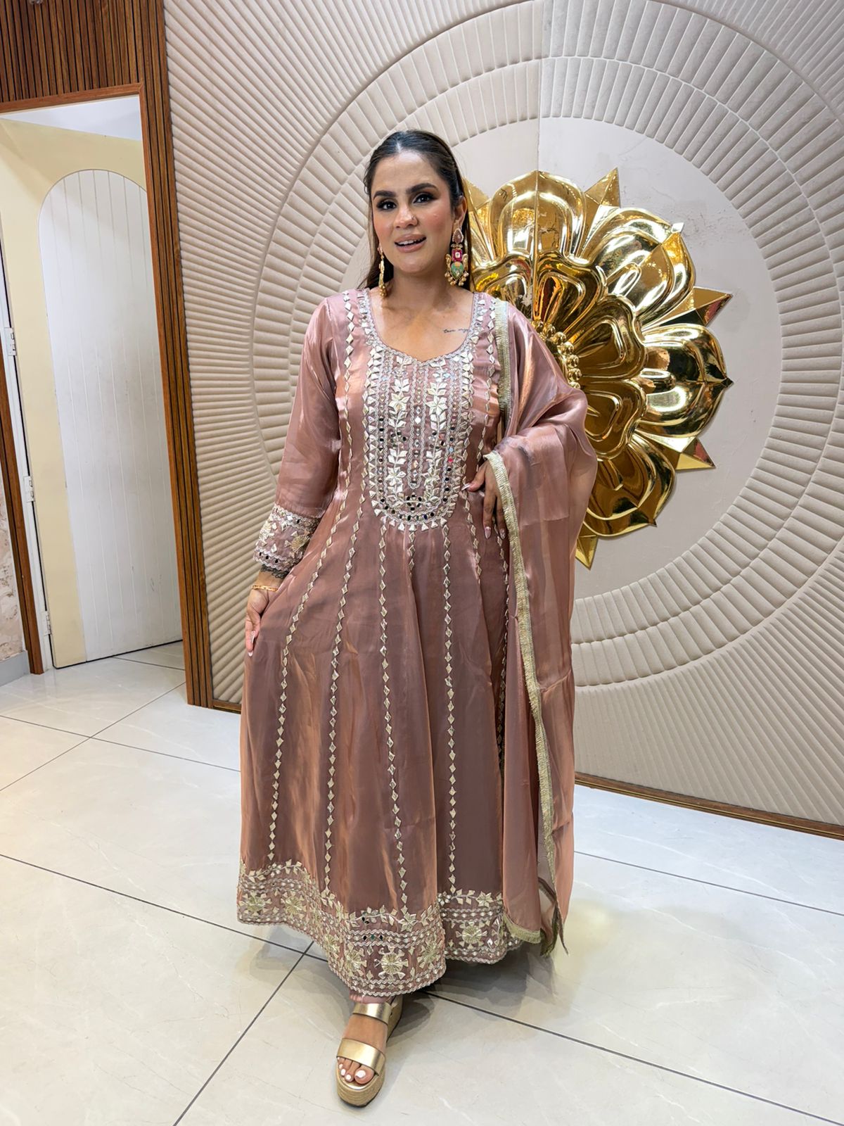 Elegant Party Wear Long Suit PC2605