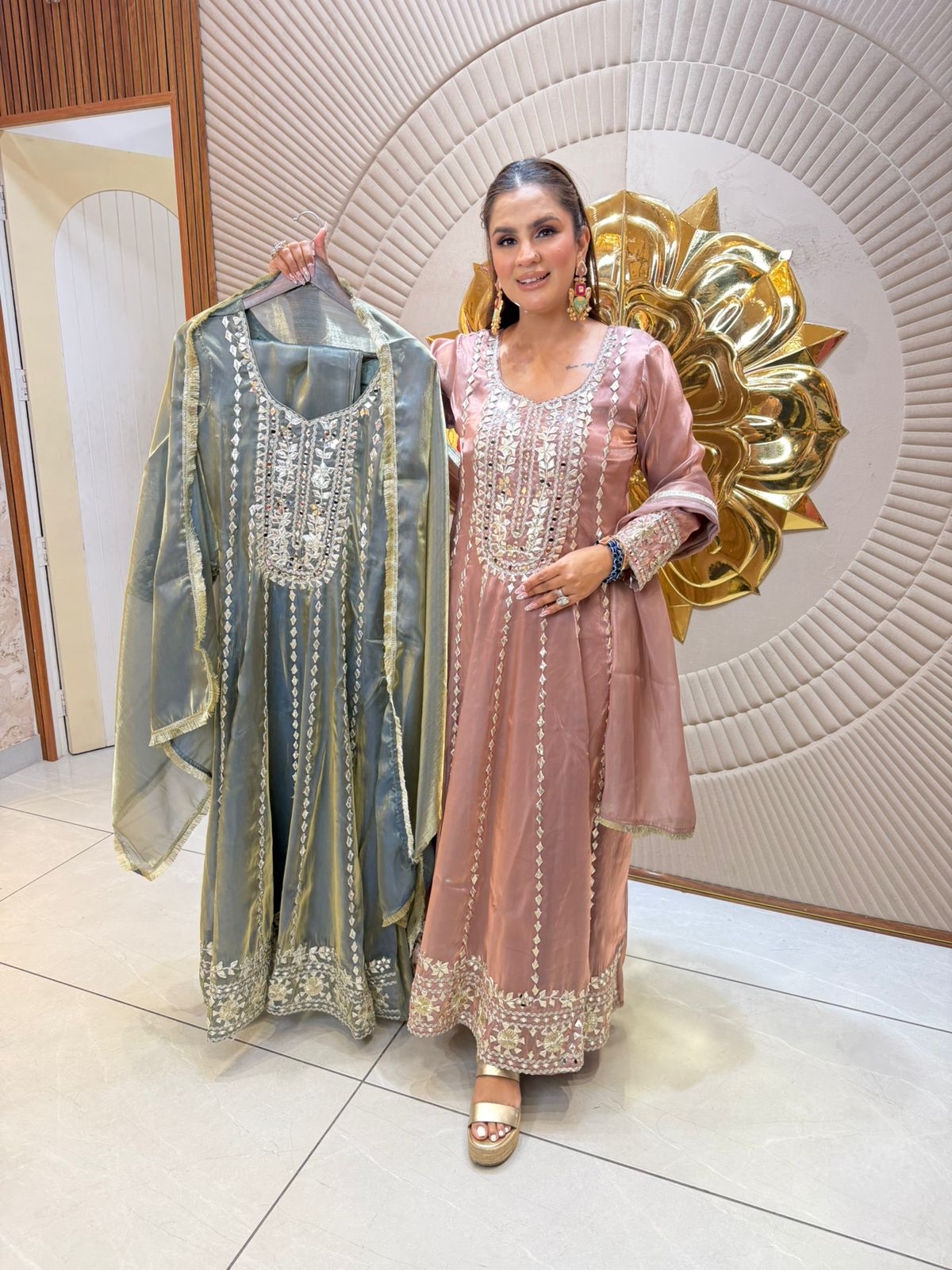 Elegant Party Wear Long Suit PC2605