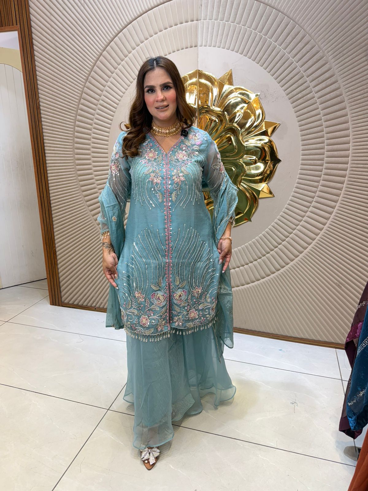 Stunning Party Wear Sharara Suit PC2641