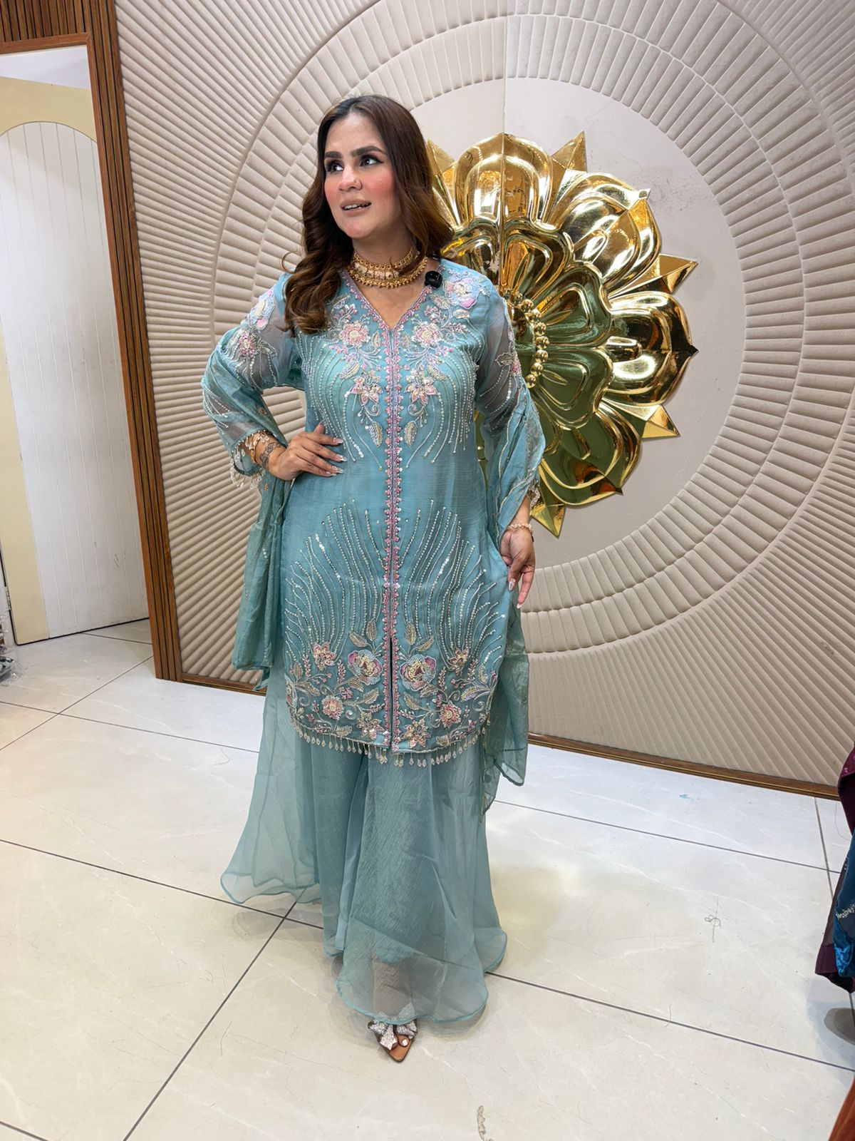 Stunning Party Wear Sharara Suit PC2641