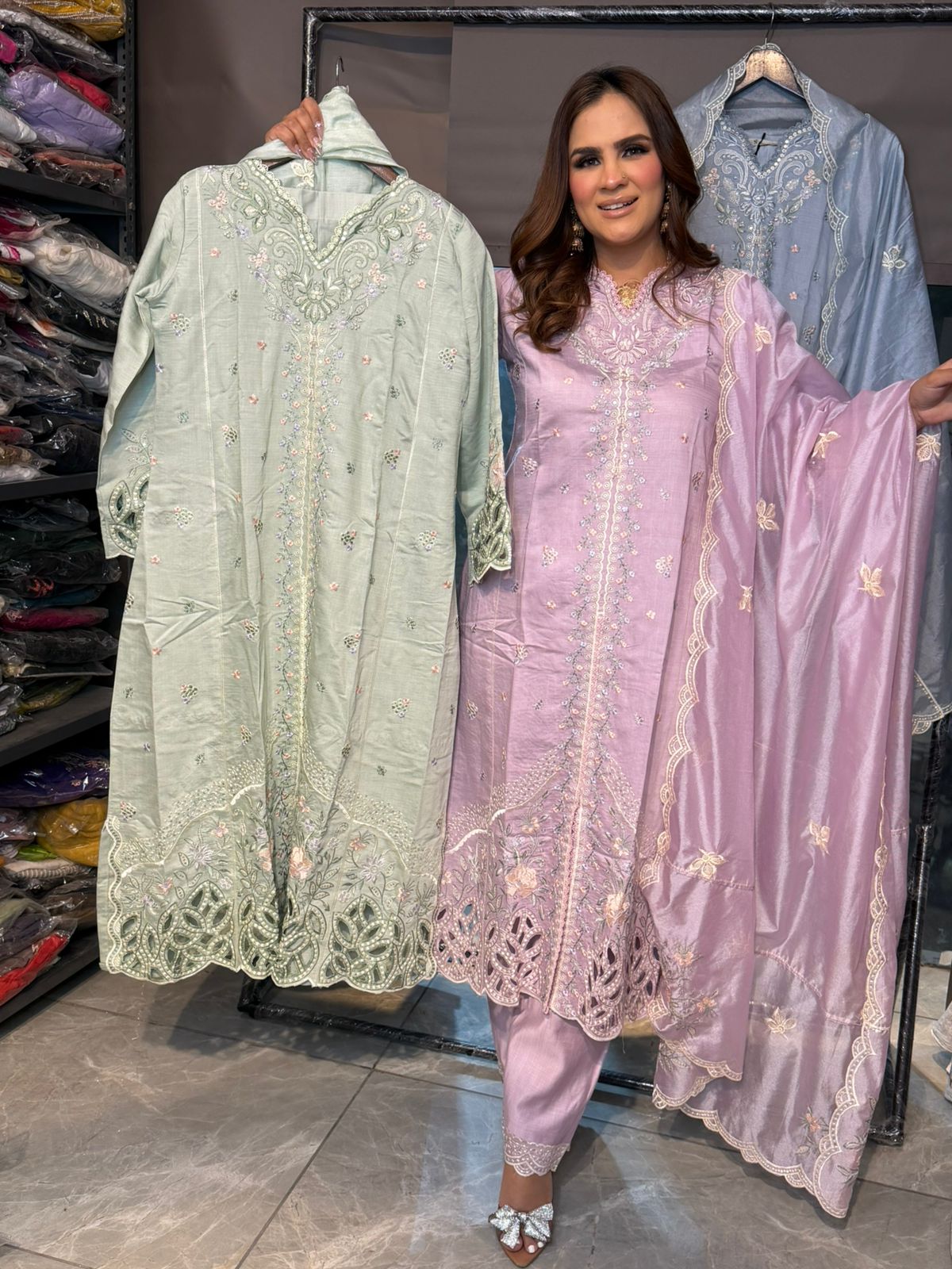 Elegant Cotton Pakistani Suit PC2697