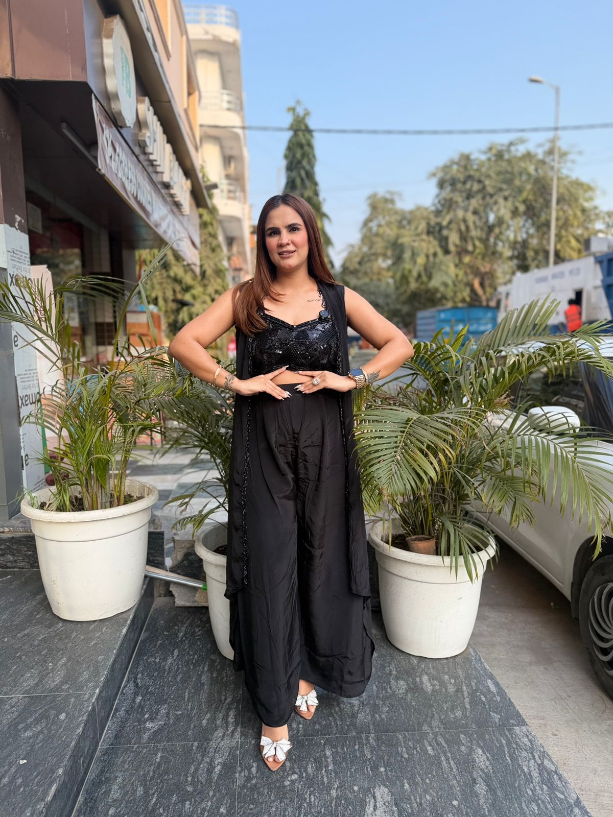 Elegant Party Wear Dress PC2722