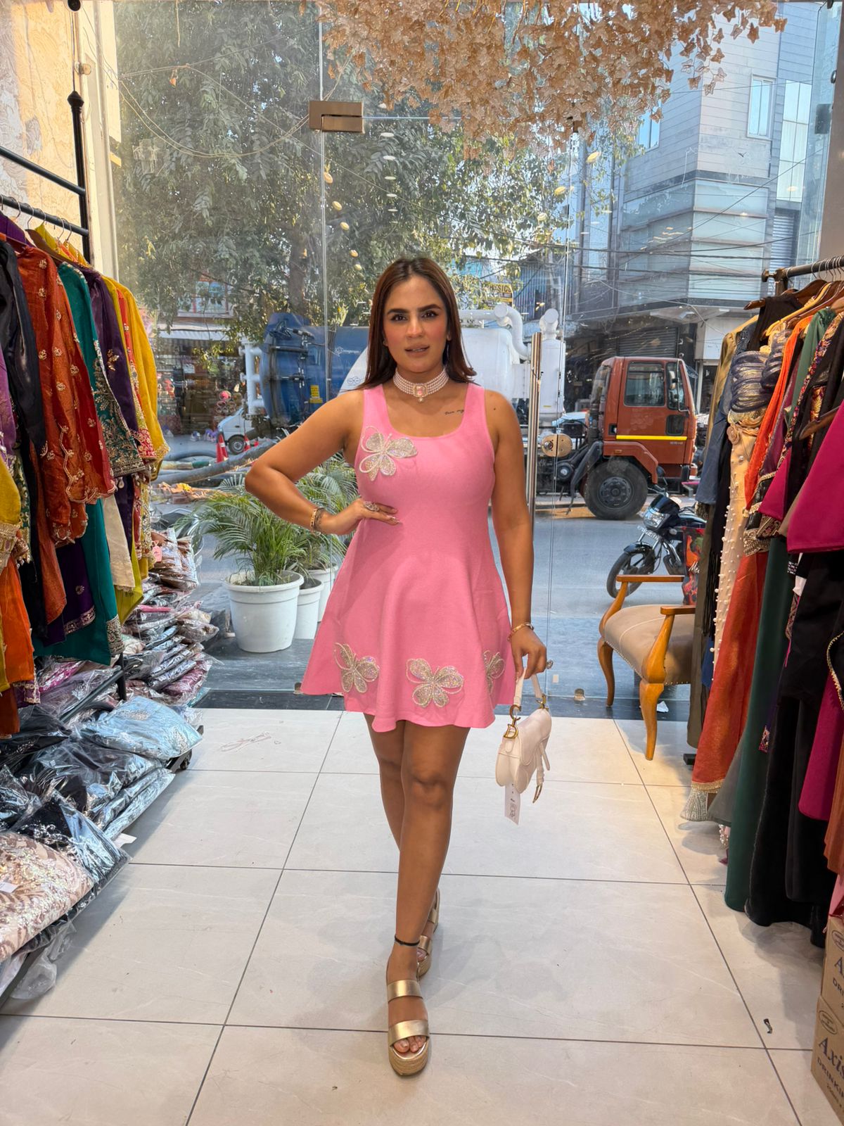 Beautiful Short Dress PC2727