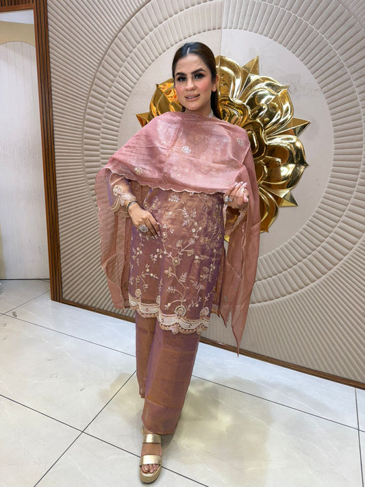 Beautiful Floral Work Suit PC2745
