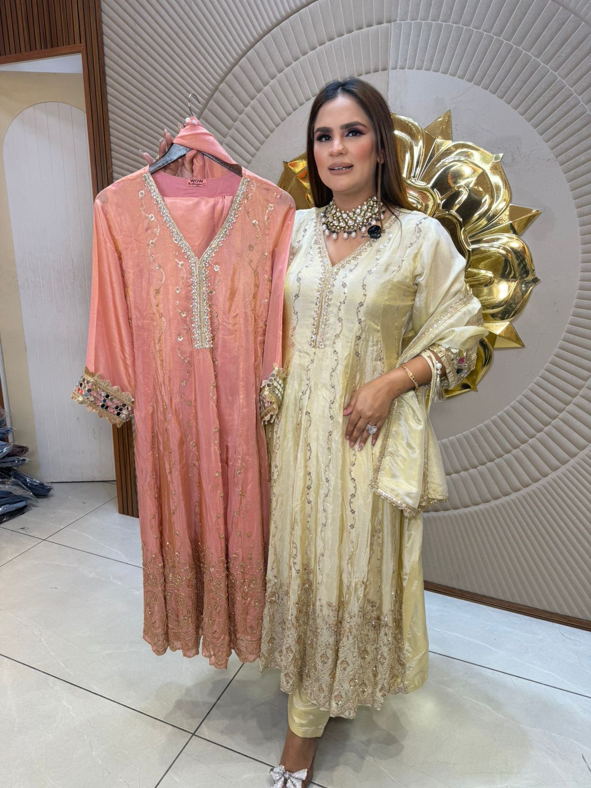 Stunning Party Wear Long Suit PC2808