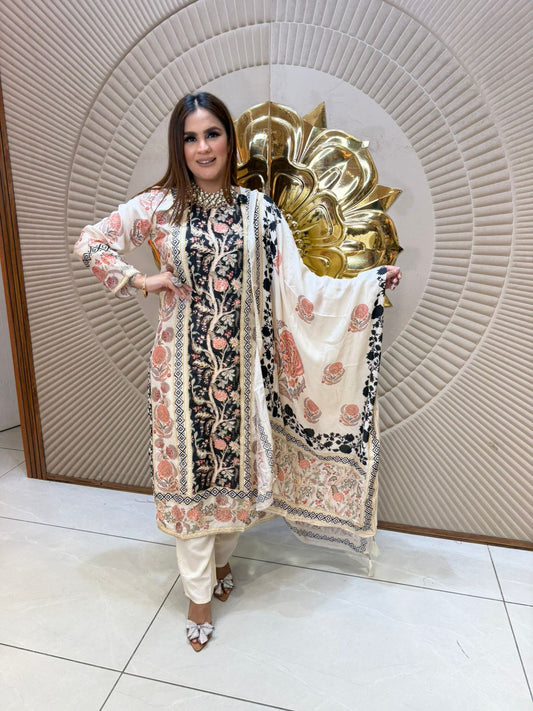 Elegant Heavy Printed Suit PC2815