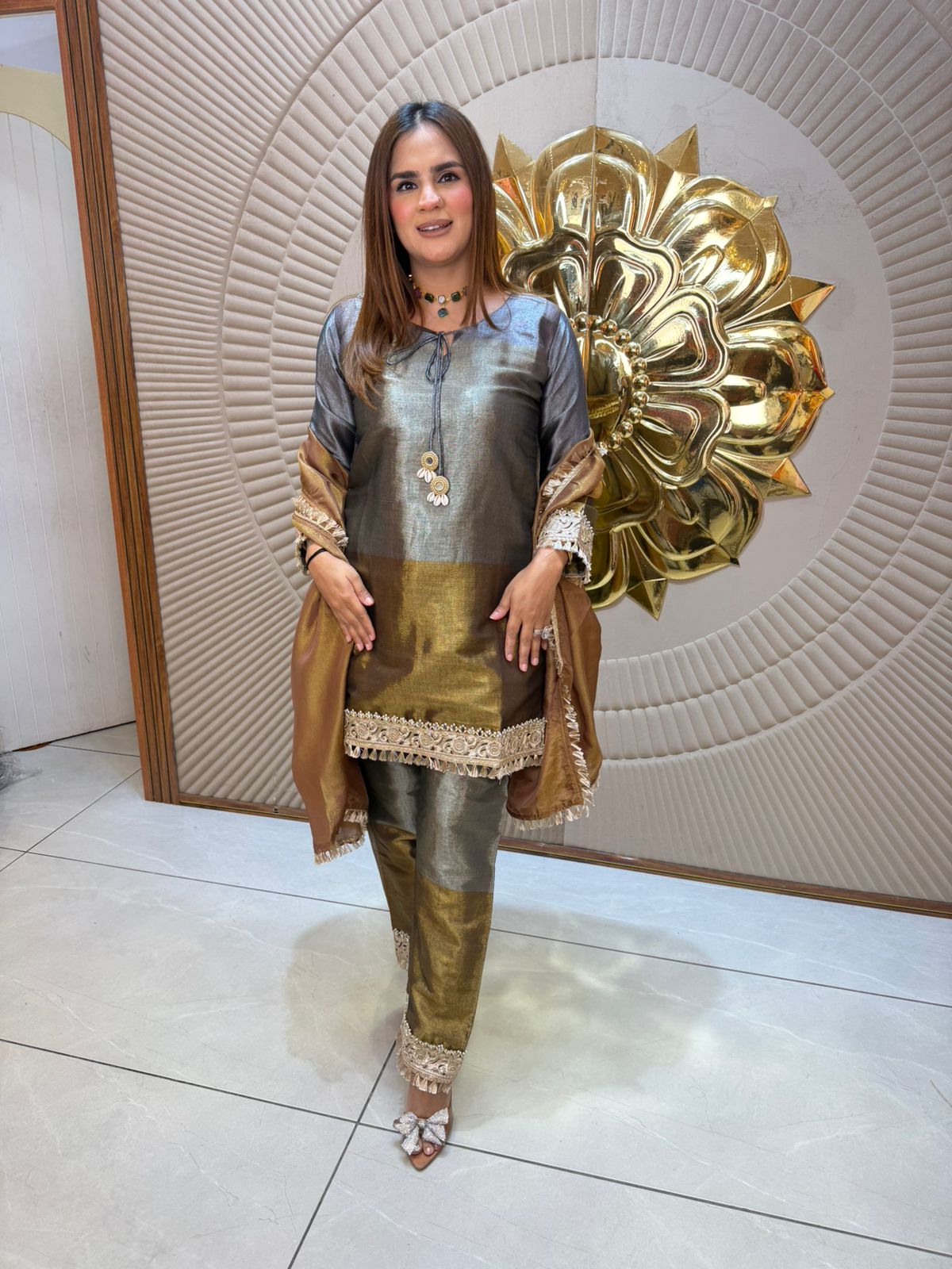 Beautiful Multi Color Dress PC2839