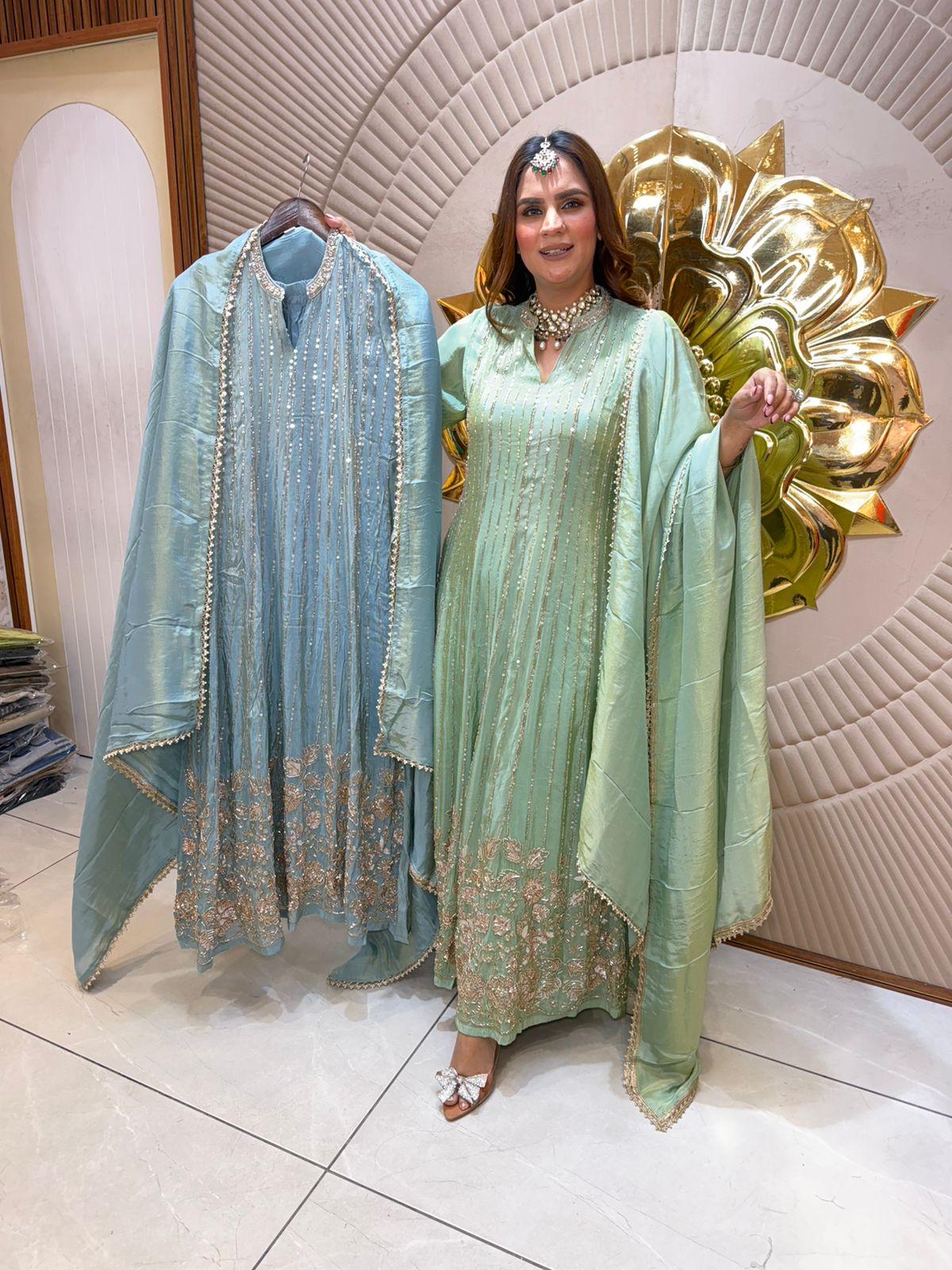 Beautiful Designer Long Suit PC2621