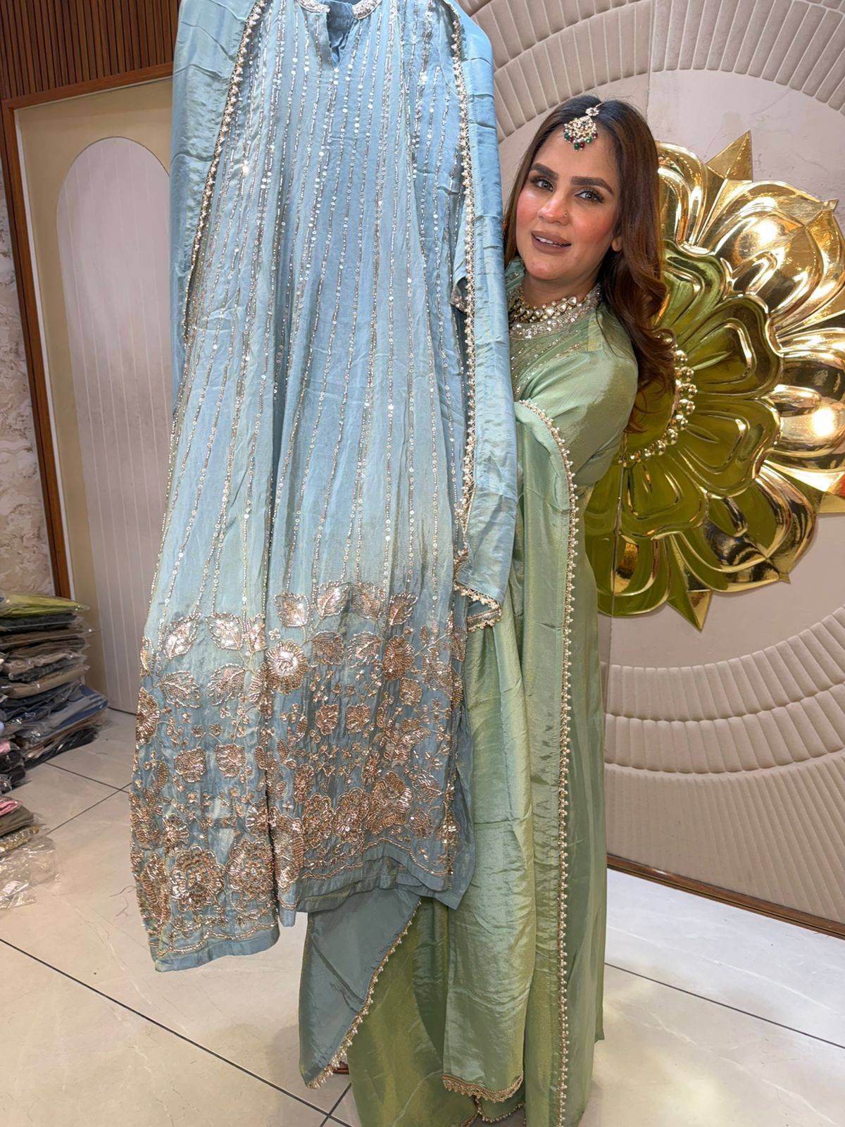 Beautiful Designer Long Suit PC2621