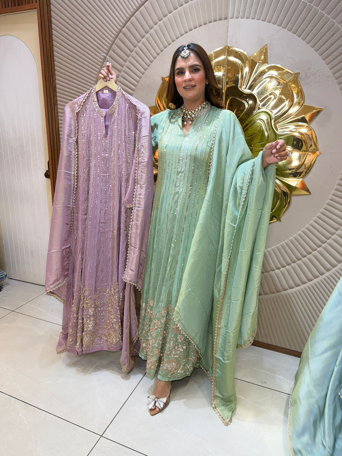 Beautiful Designer Long Suit PC2621