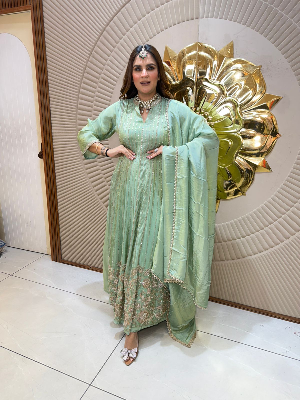 Beautiful Designer Long Suit PC2621