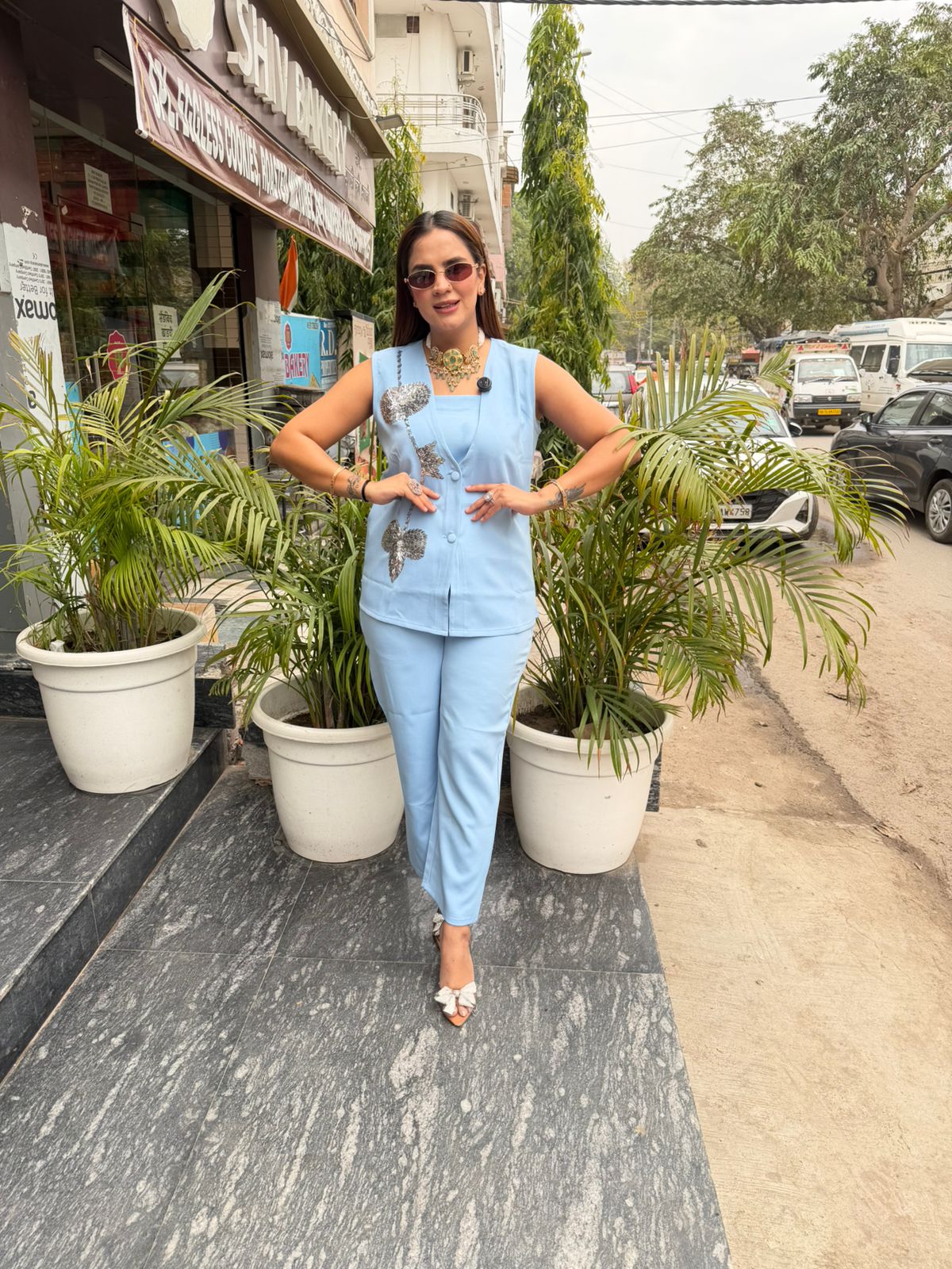 Beautiful Party Wear 3pc Co-Ord Set PC2671