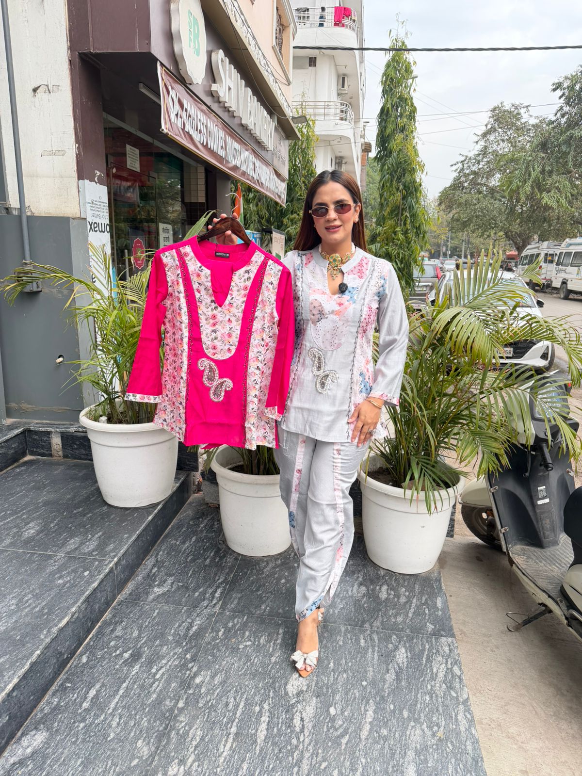 Stunning Floral Print Suit PC2672