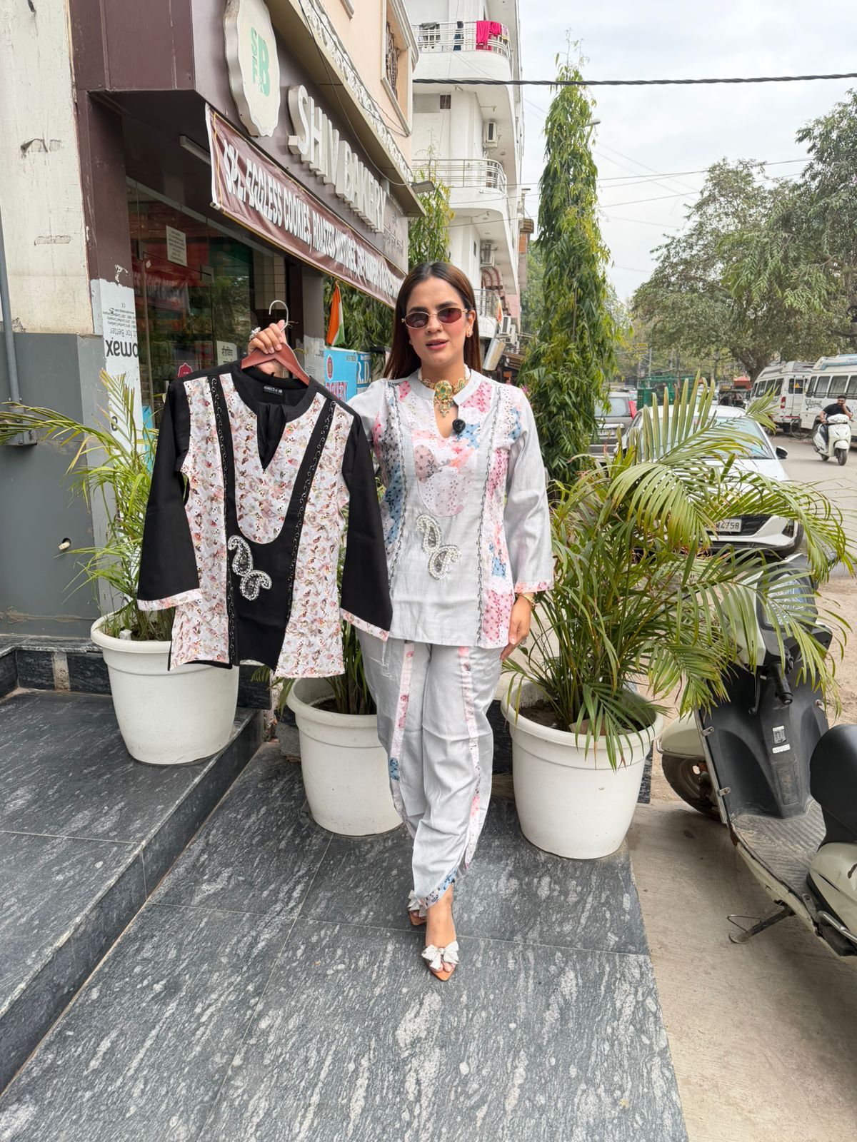 Stunning Floral Print Suit PC2672