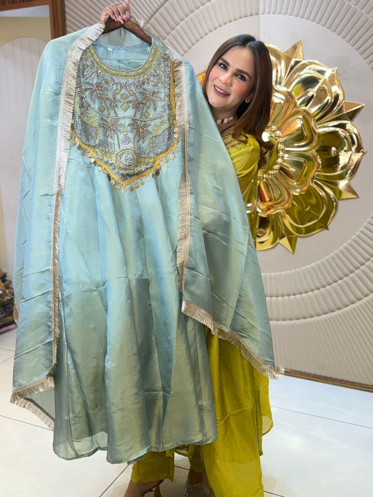 Stunning Designer Long Suit PC2710
