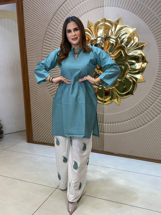 Beautiful Daily Wear Kurti Co-Ord Set PC2712