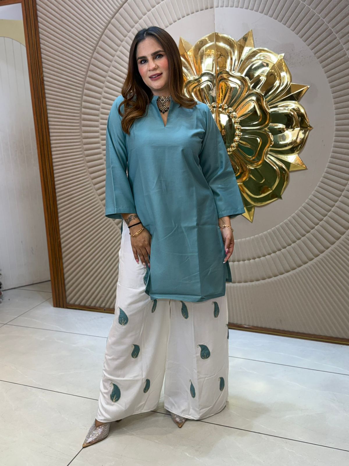 Beautiful Daily Wear Kurti Co-Ord Set PC2712