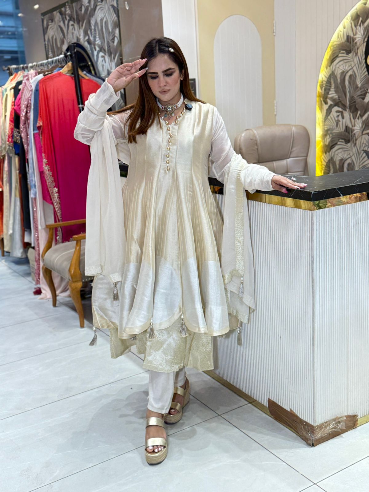 Stunning Anarkali Suit PC2732