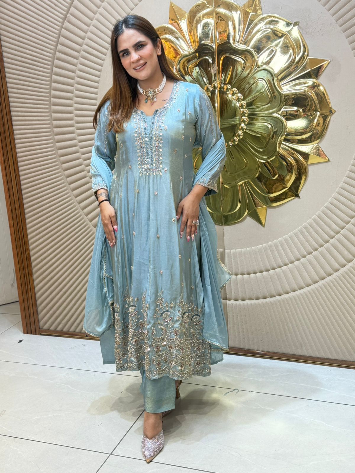 Beautiful Party Wear Anarkali Suit PC2736
