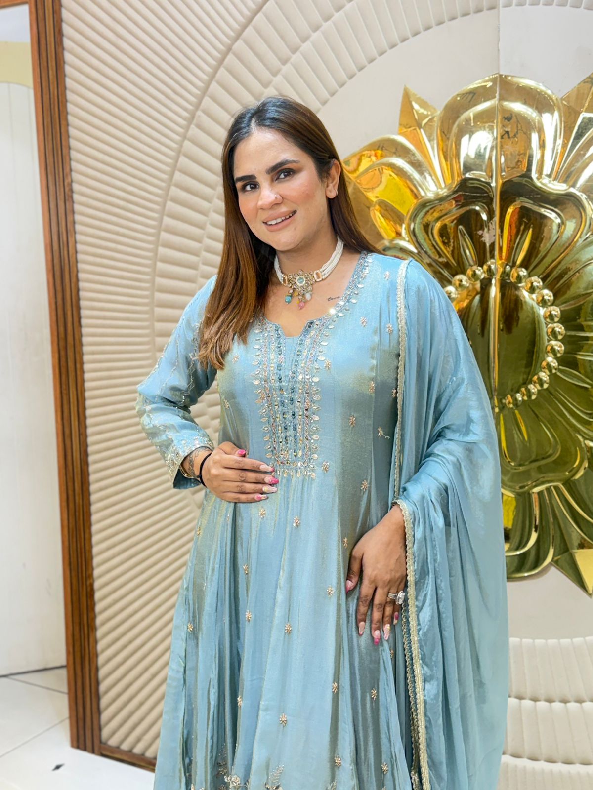 Beautiful Party Wear Anarkali Suit PC2736