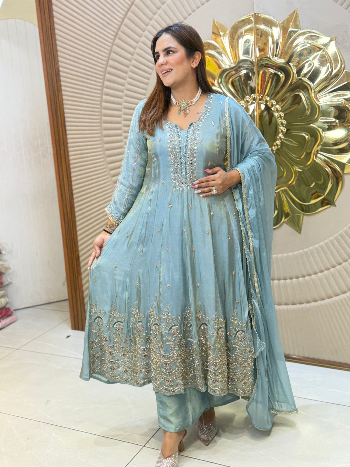 Beautiful Party Wear Anarkali Suit PC2736
