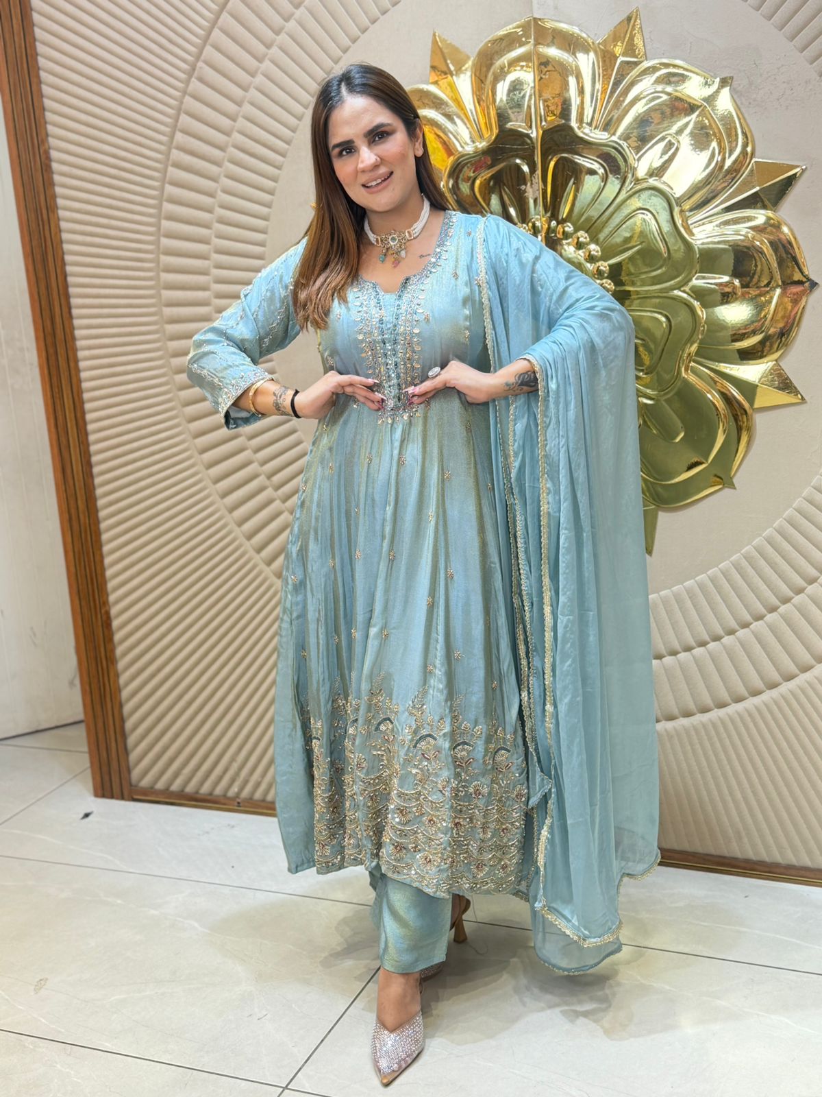 Beautiful Party Wear Anarkali Suit PC2736