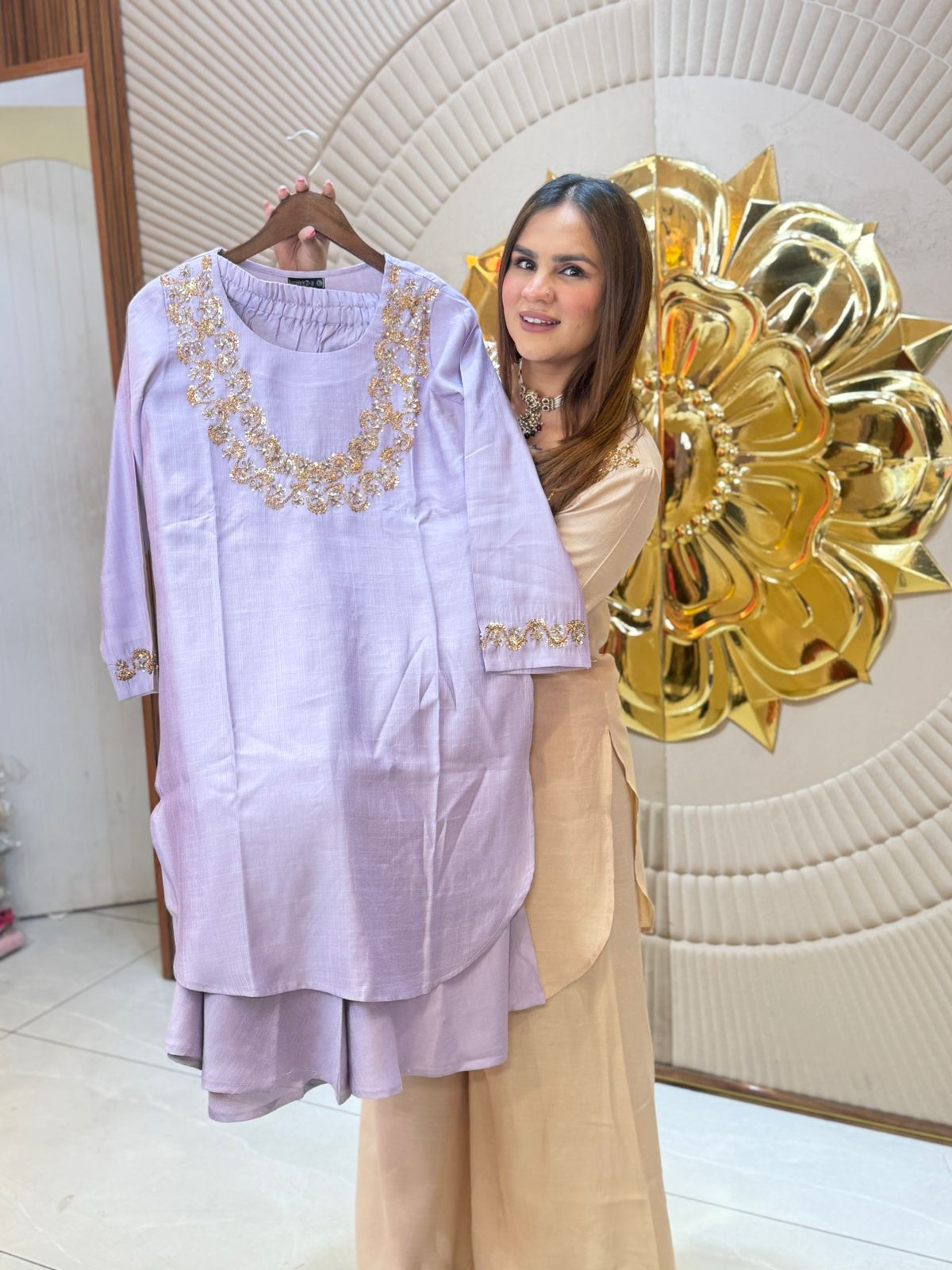 Beautiful Full Sleeves Plazzo Suit PC2749