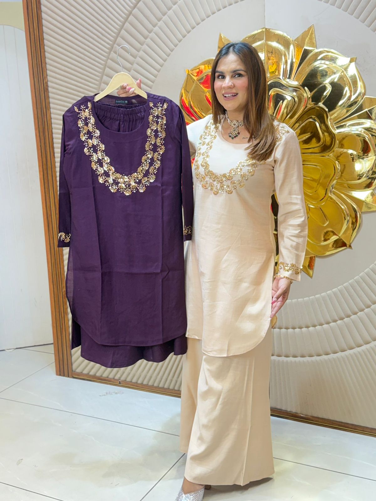 Beautiful Full Sleeves Plazzo Suit PC2749