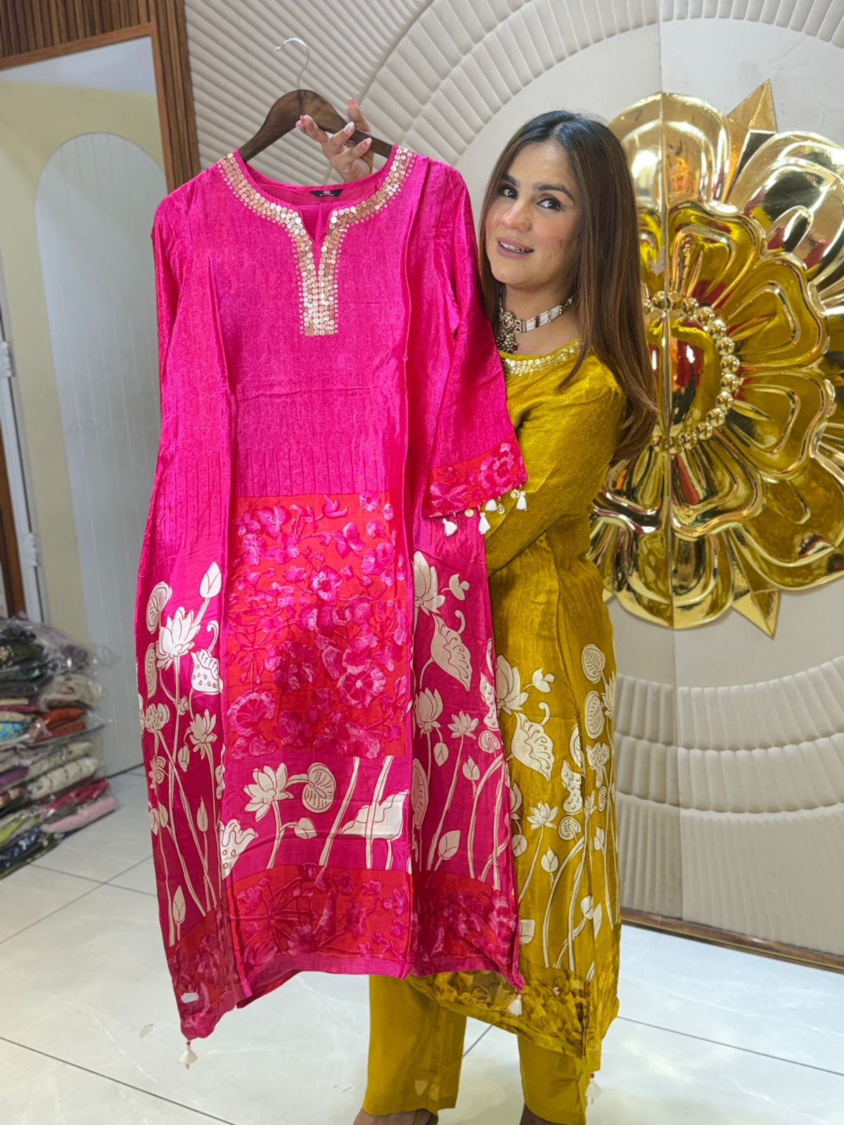 Stunning Floral Print Suit PC2751