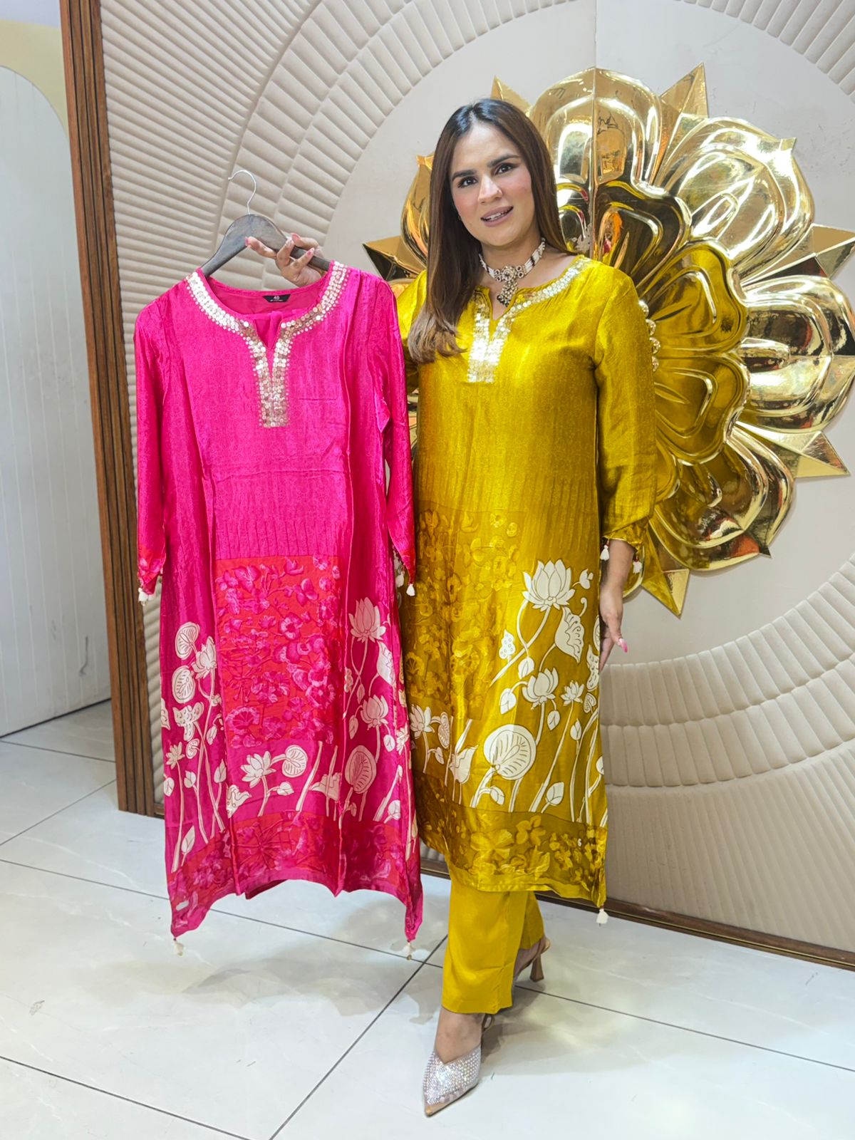 Stunning Floral Print Suit PC2751