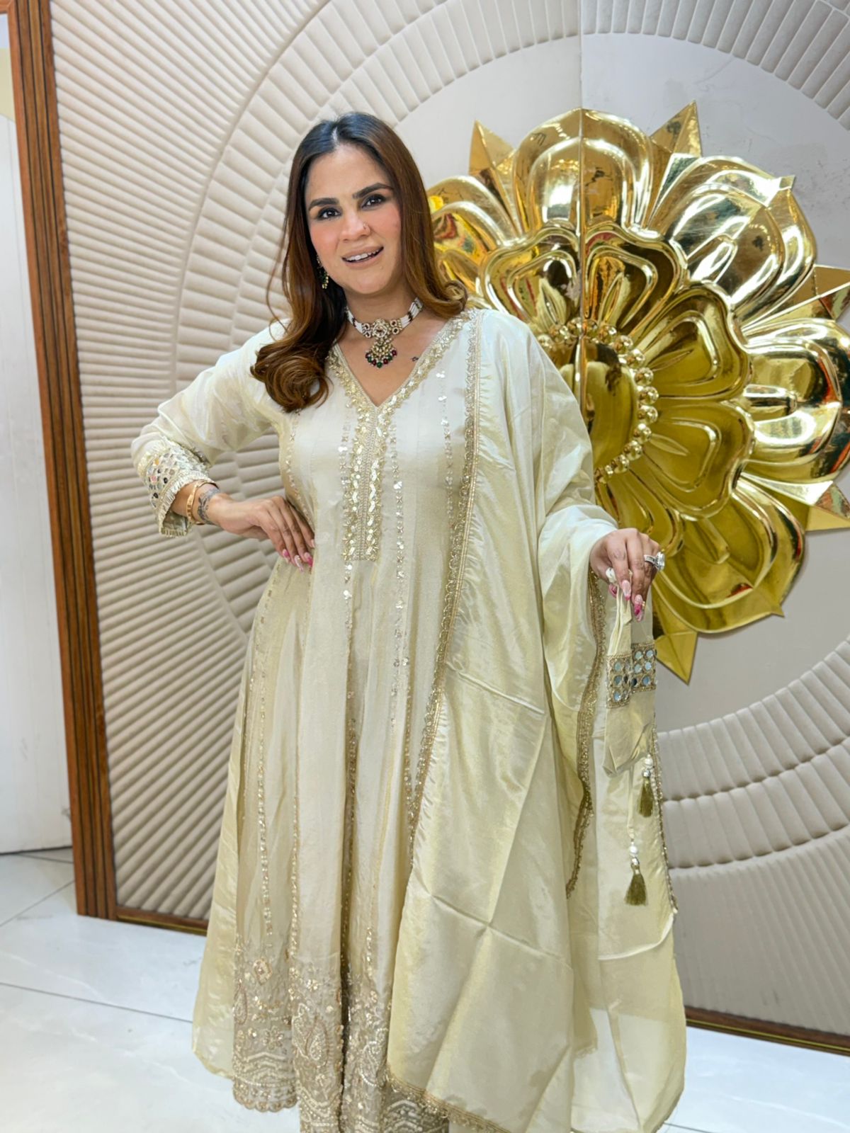 Beautiful Party Wear Anarkali Suit PC2793
