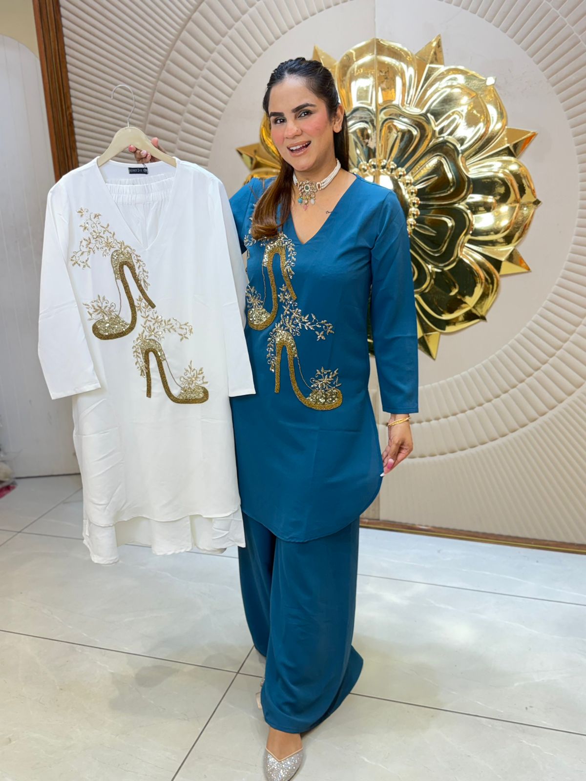 Stunning Plazzo Suit PC2809