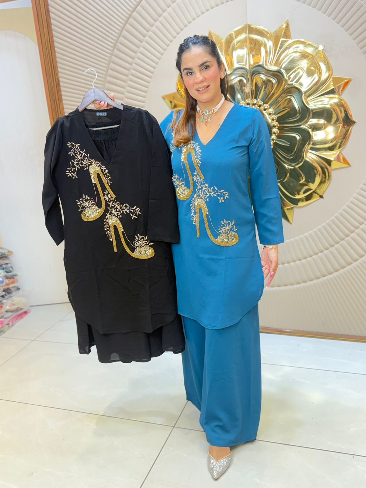 Stunning Plazzo Suit PC2809